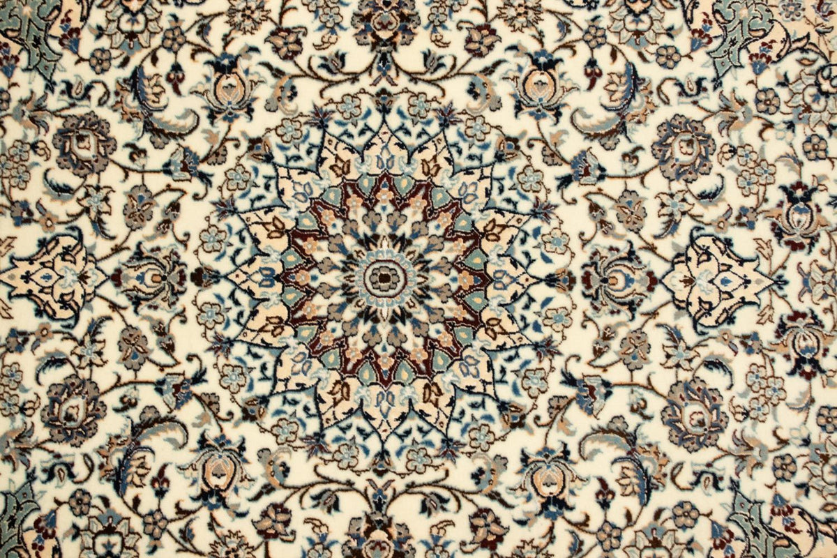 Tapis persan - Nain - Premium - 150 x 99 cm - beige