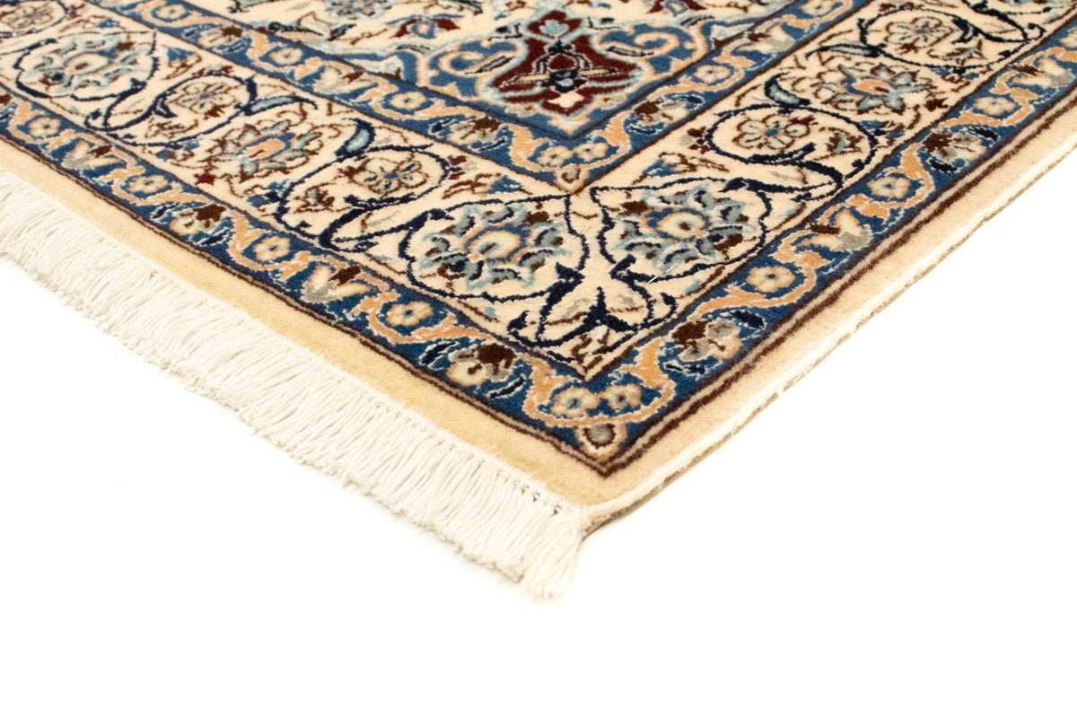 Tapis persan - Nain - Premium - 150 x 99 cm - beige