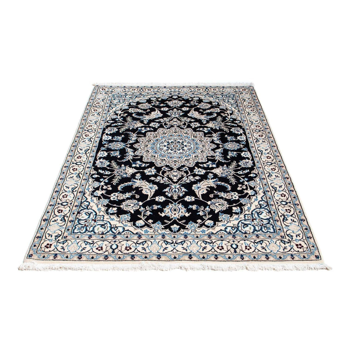 Tapis persan - Nain - Royal - 178 x 114 cm - beige