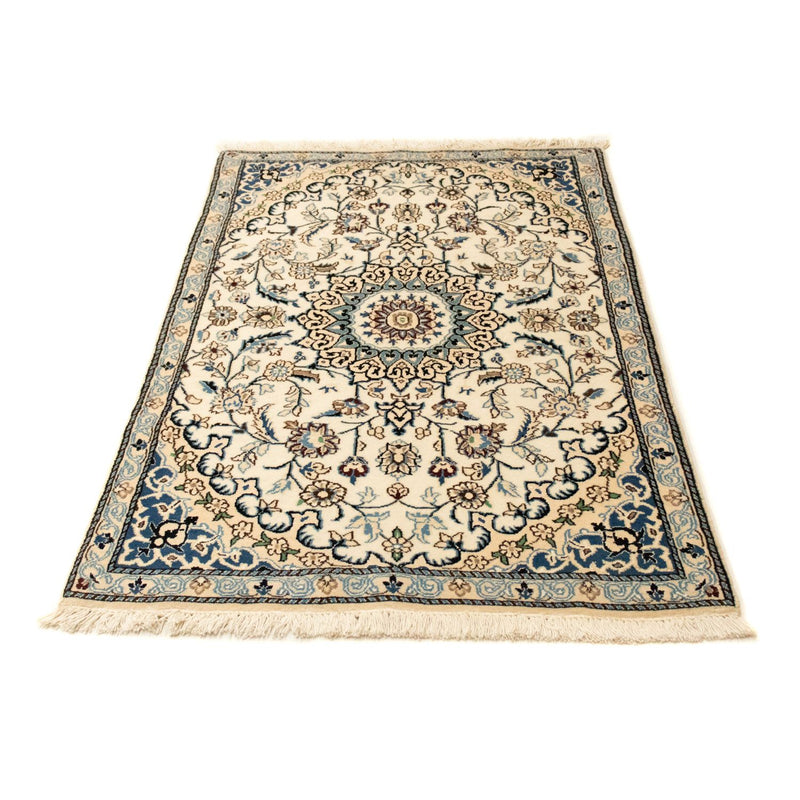 Tapis persan - Nain - Royal - 136 x 85 cm - beige
