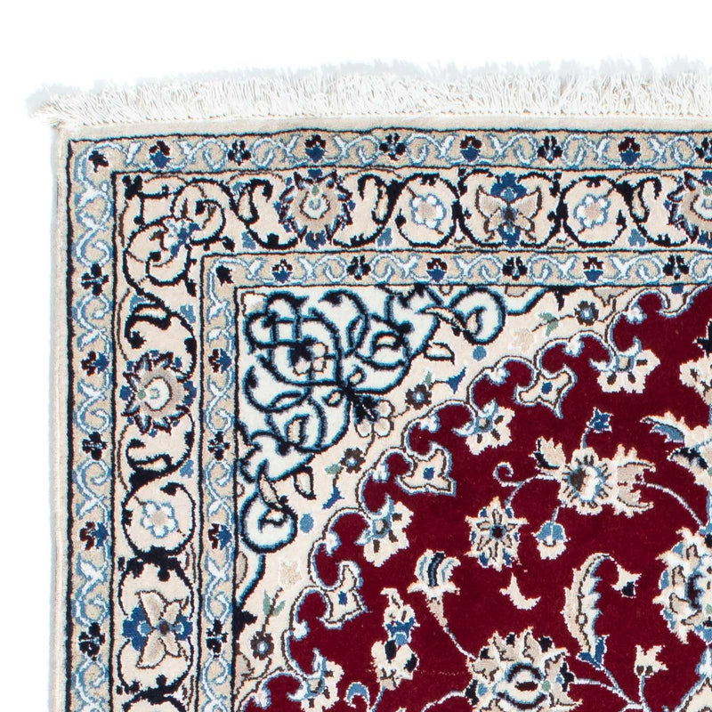Tapis persan - Nain - Royal - 169 x 110 cm - rouge foncé