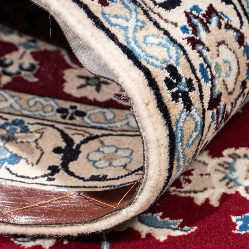 Tapis persan - Nain - Royal - 169 x 110 cm - rouge foncé