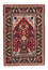 Tapis persan - Classique - 80 x 55 cm - rouge foncé