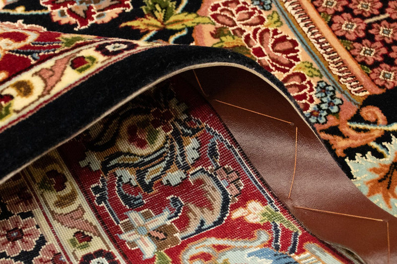 Tapis persan - Ghom - 149 x 101 cm - noir
