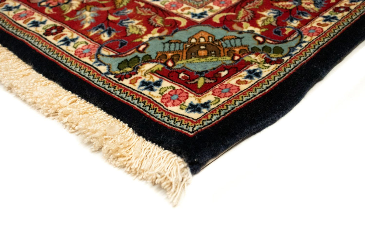Tapis persan - Ghom - 162 x 102 cm - noir