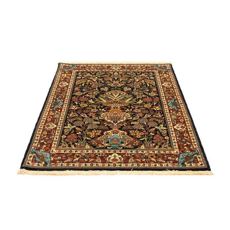 Tapis persan - Ghom - 153 x 102 cm - noir