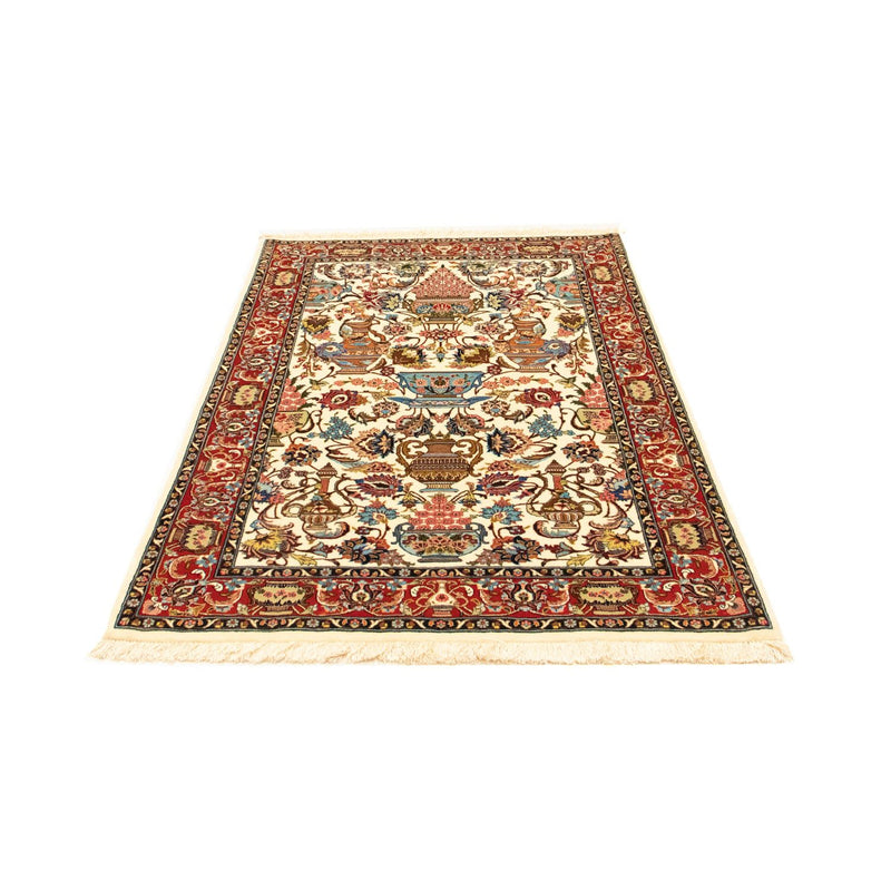 Tapis persan - Ghom - 152 x 101 cm - beige