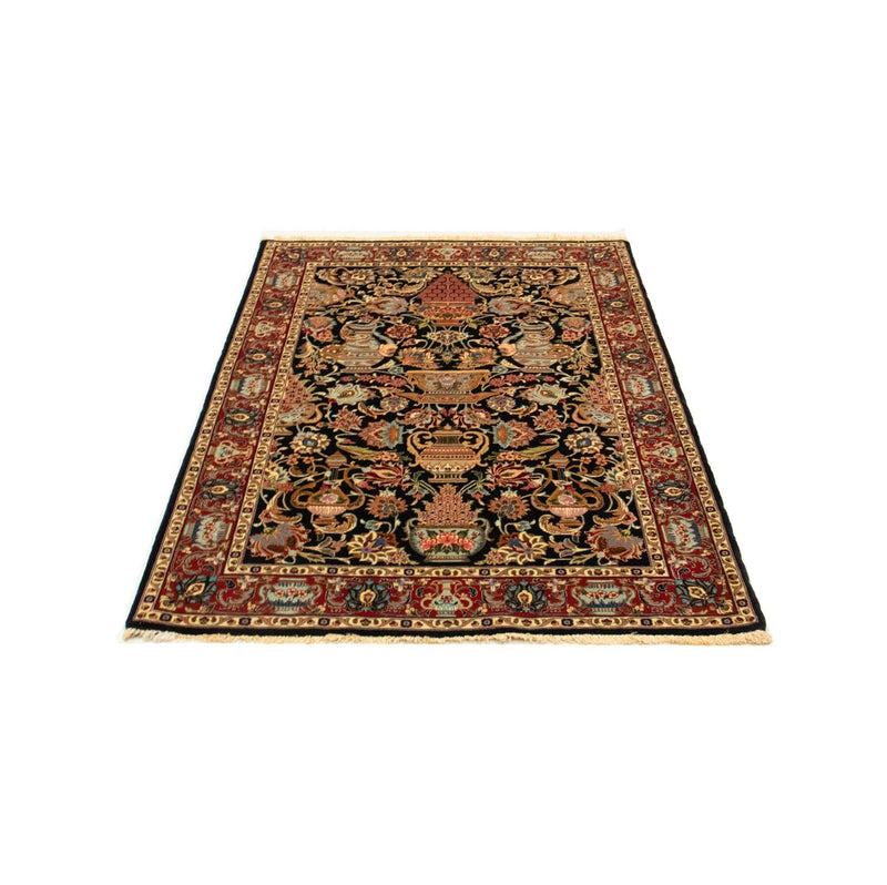 Tapis persan - Ghom - 148 x 99 cm - noir