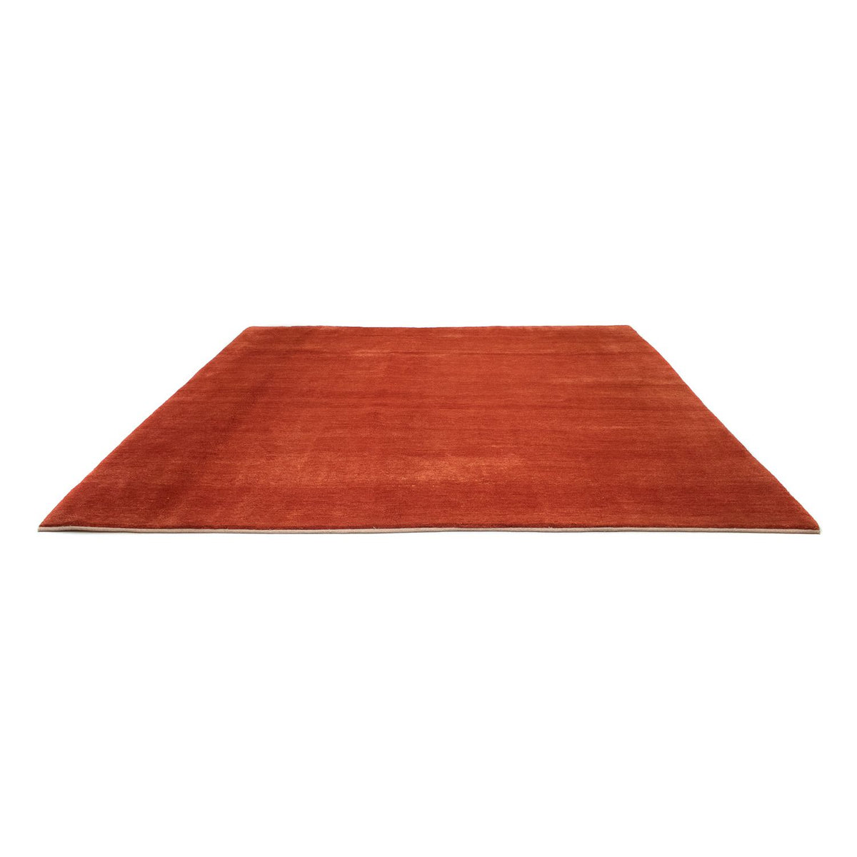 Tapis Gabbeh - Persan carré  - 304 x 298 cm - rouge