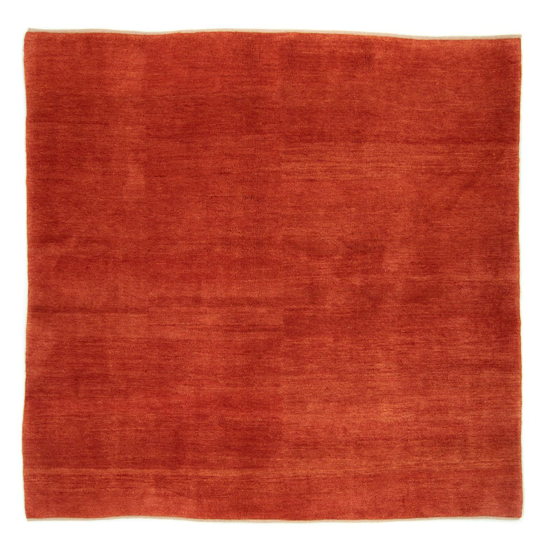 Tapis Gabbeh - Persan carré  - 244 x 242 cm - rouge