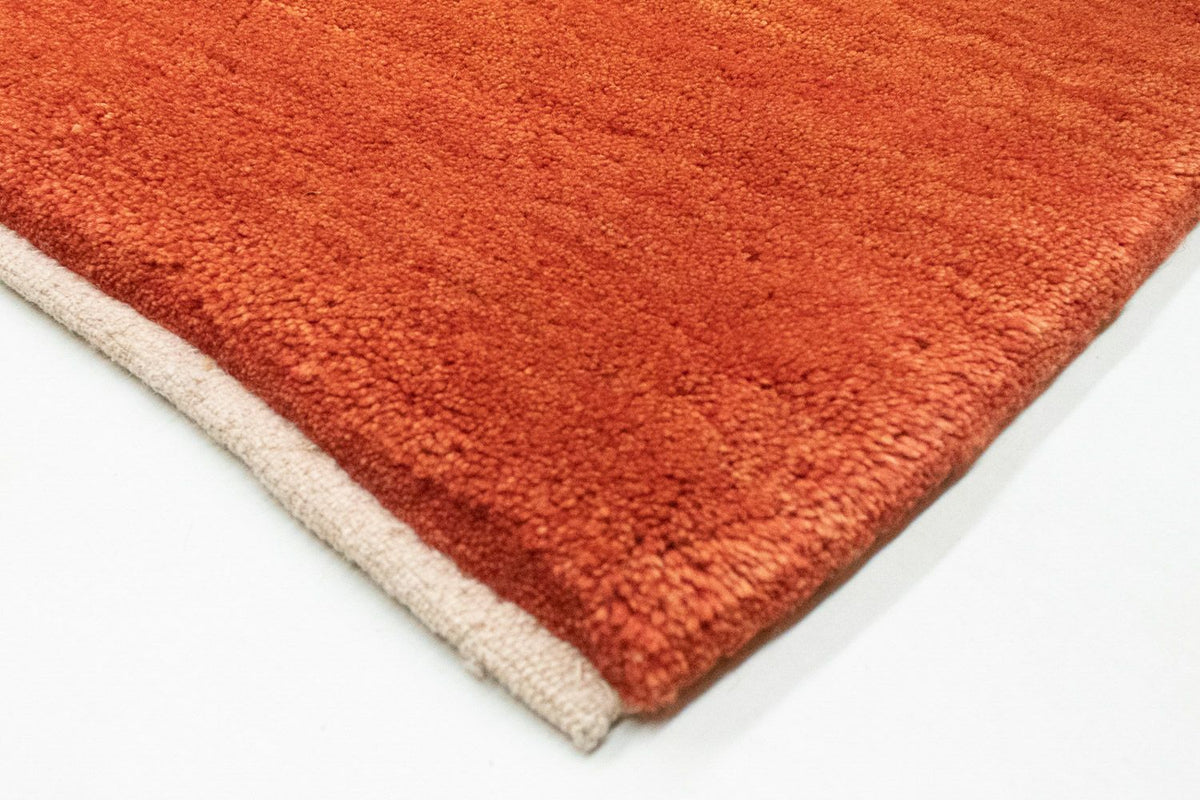 Tapis Gabbeh - Persan carré  - 244 x 242 cm - rouge