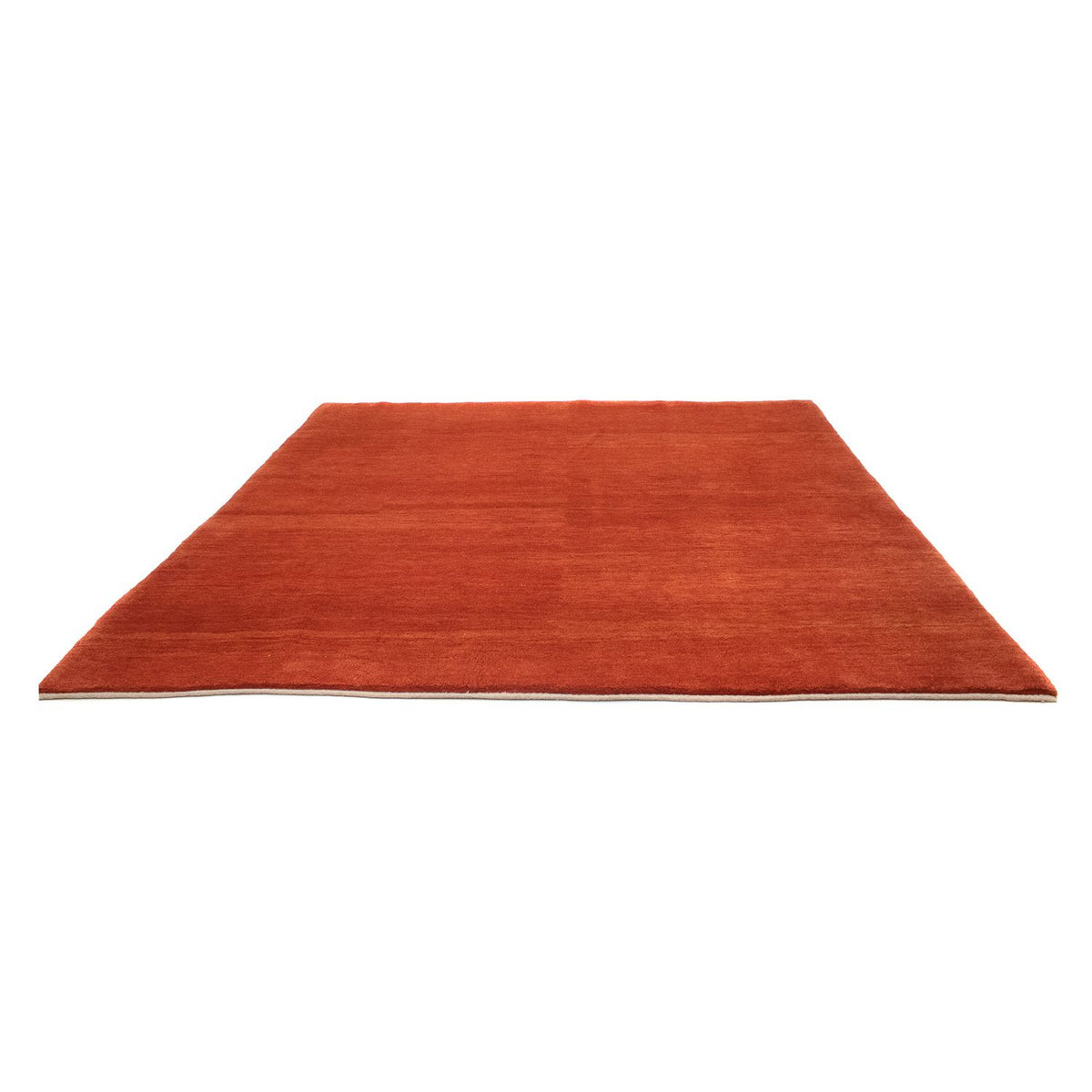 Tapis Gabbeh - Persan carré  - 244 x 242 cm - rouge