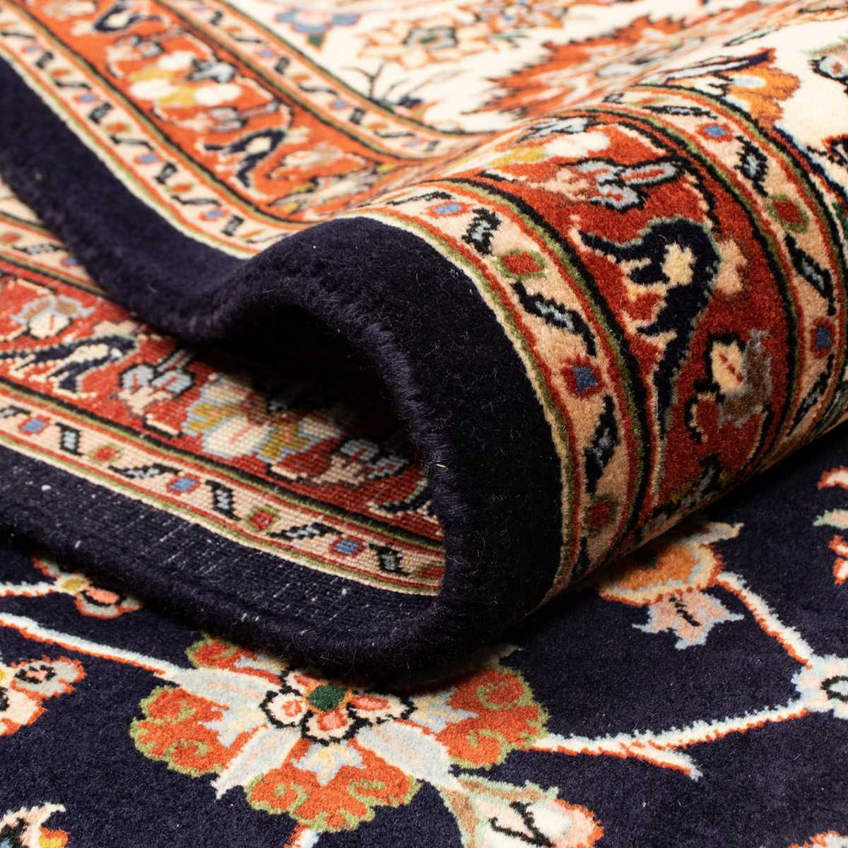 Tapis persan - Classique - 348 x 253 cm - bleu foncé