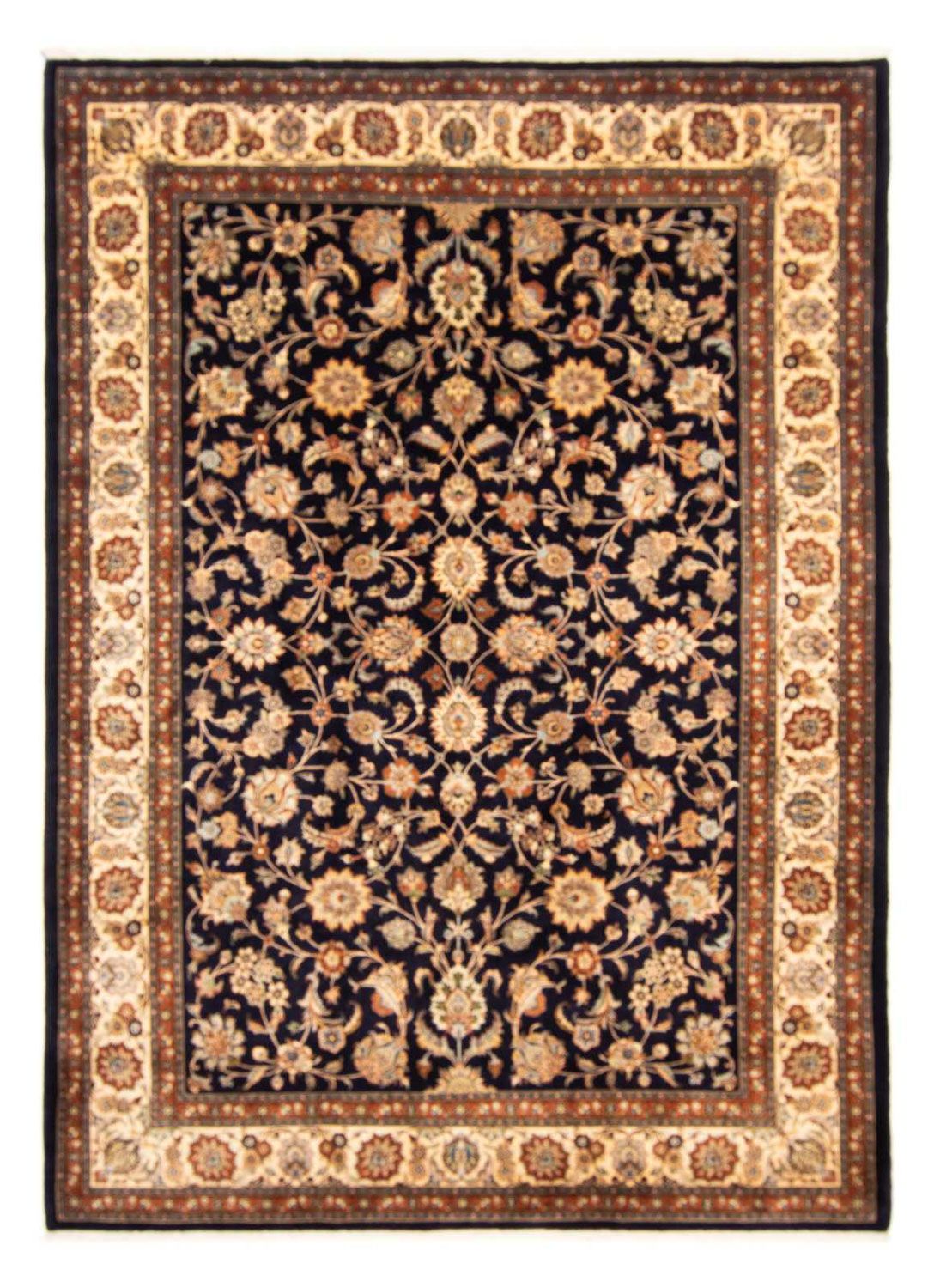 Tapis persan - Classique - 341 x 250 cm - bleu foncé