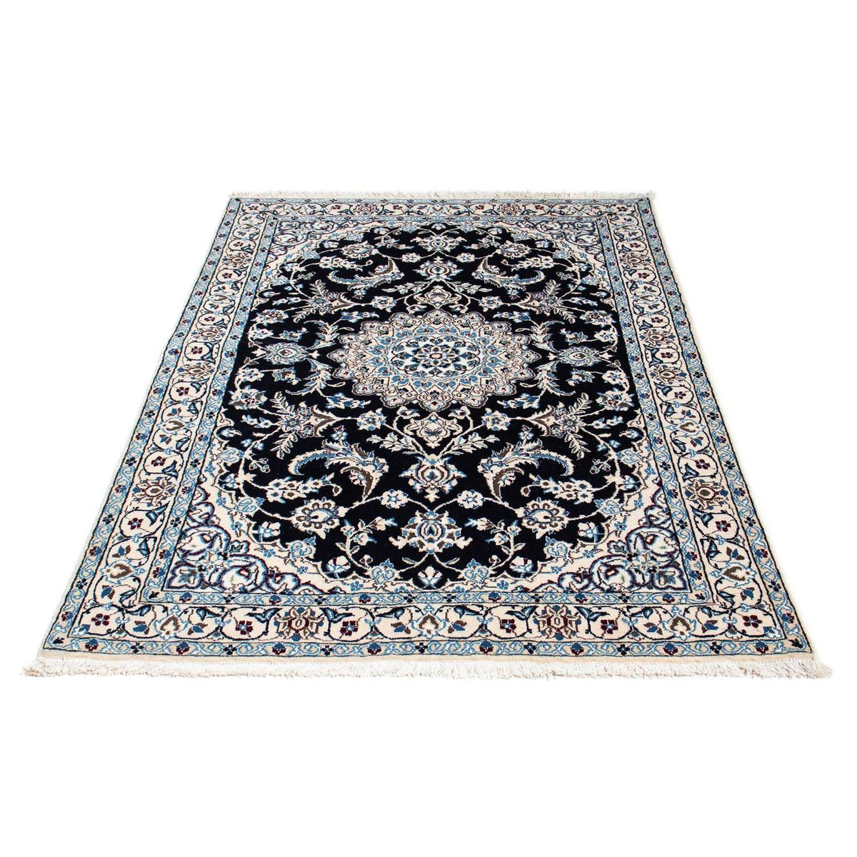 Tapis persan - Nain - 165 x 108 cm - beige
