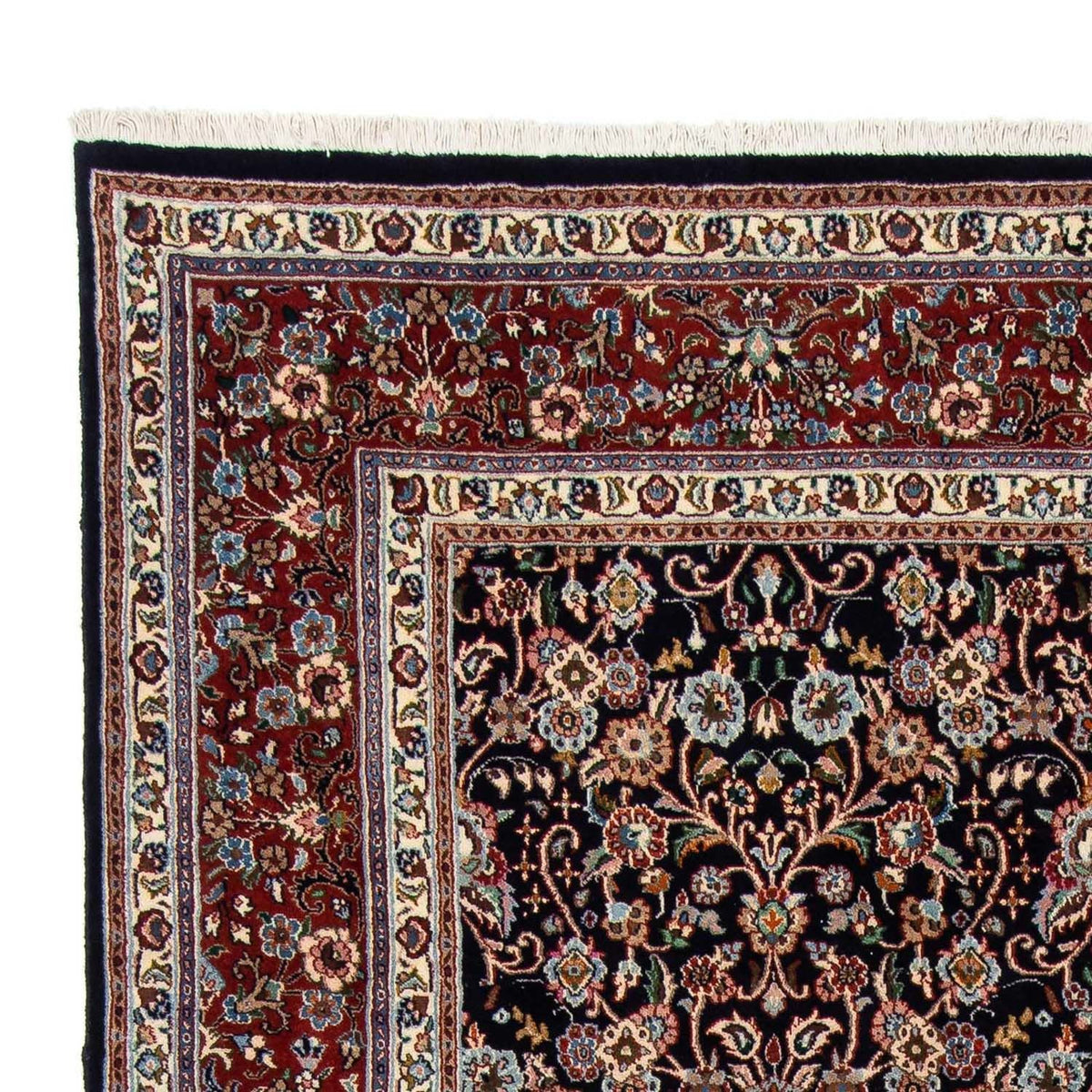 Tapis persan - Classique - 235 x 178 cm - bleu foncé