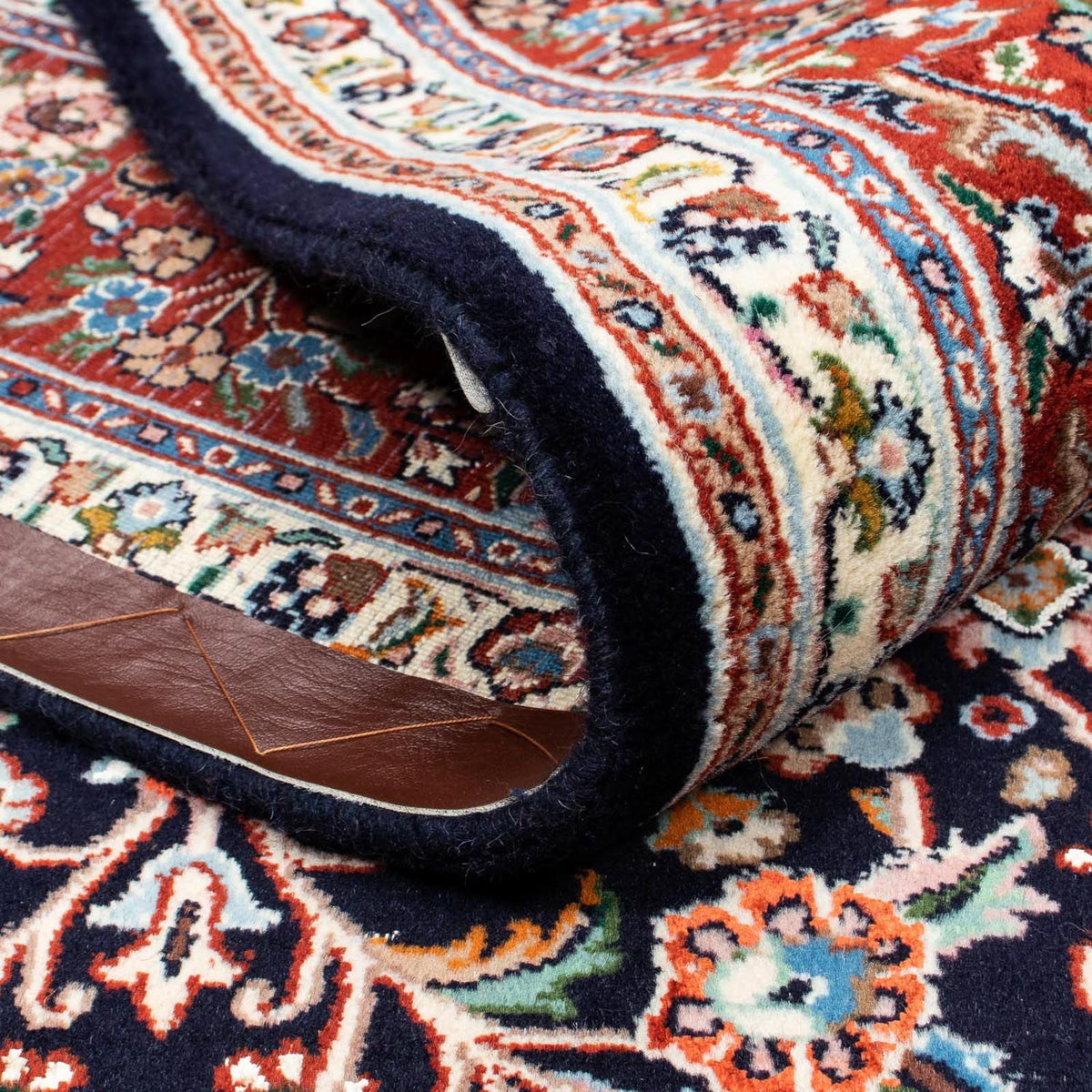 Tapis persan - Classique - 235 x 178 cm - bleu foncé