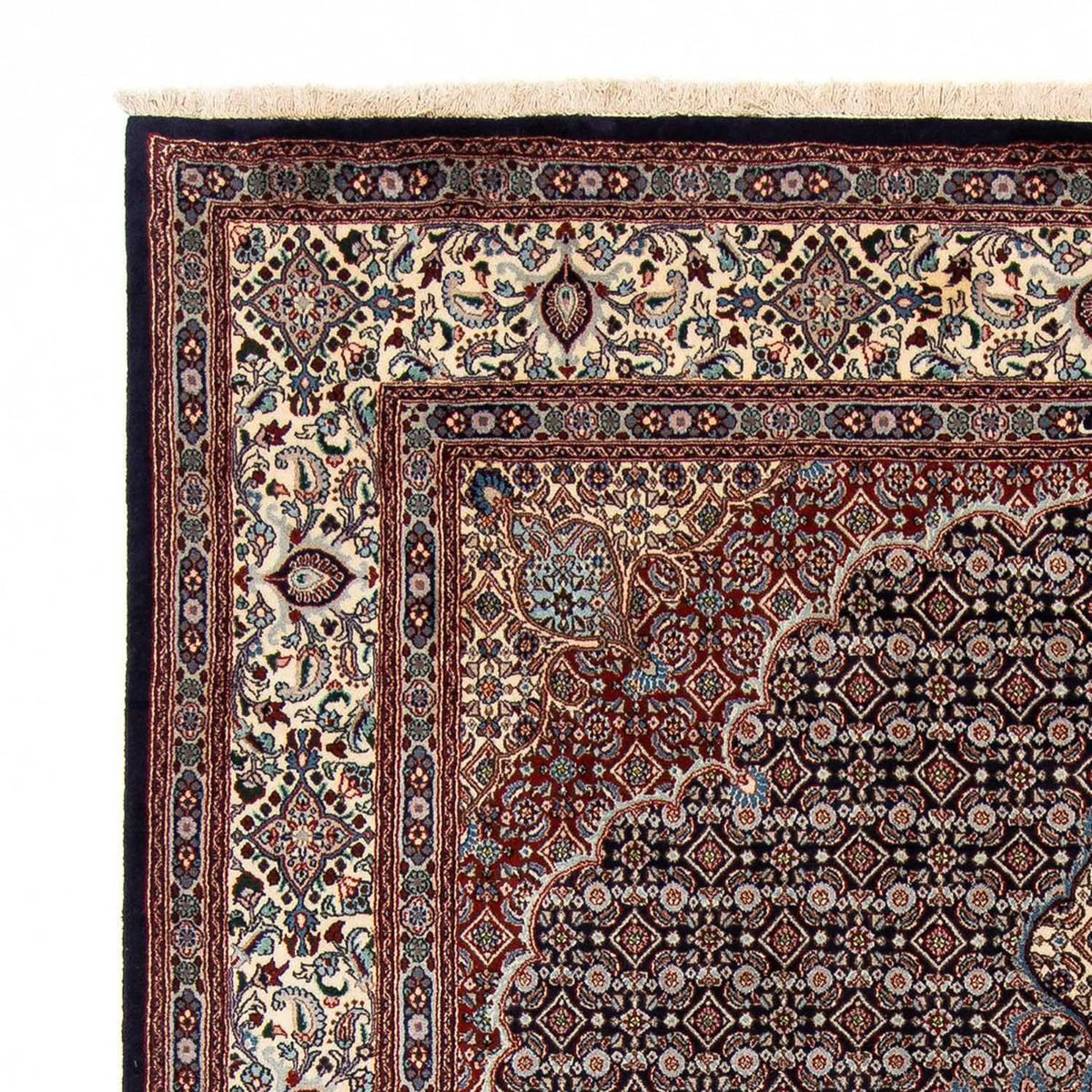 Tapis persan - Classique - 275 x 198 cm - bleu foncé