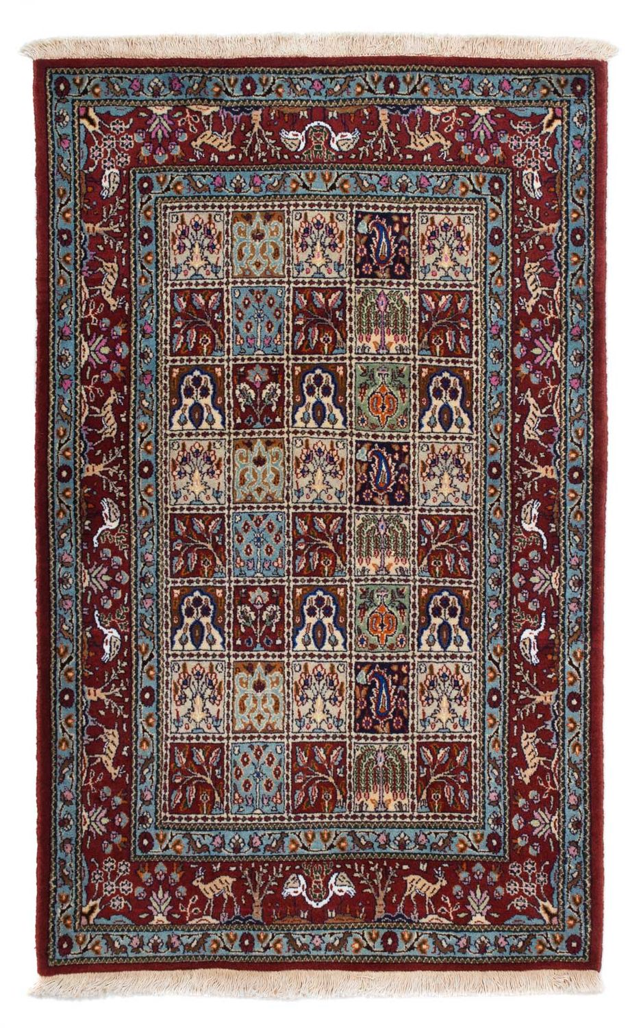 Tapis persan - Classique - 151 x 92 cm - multicolore