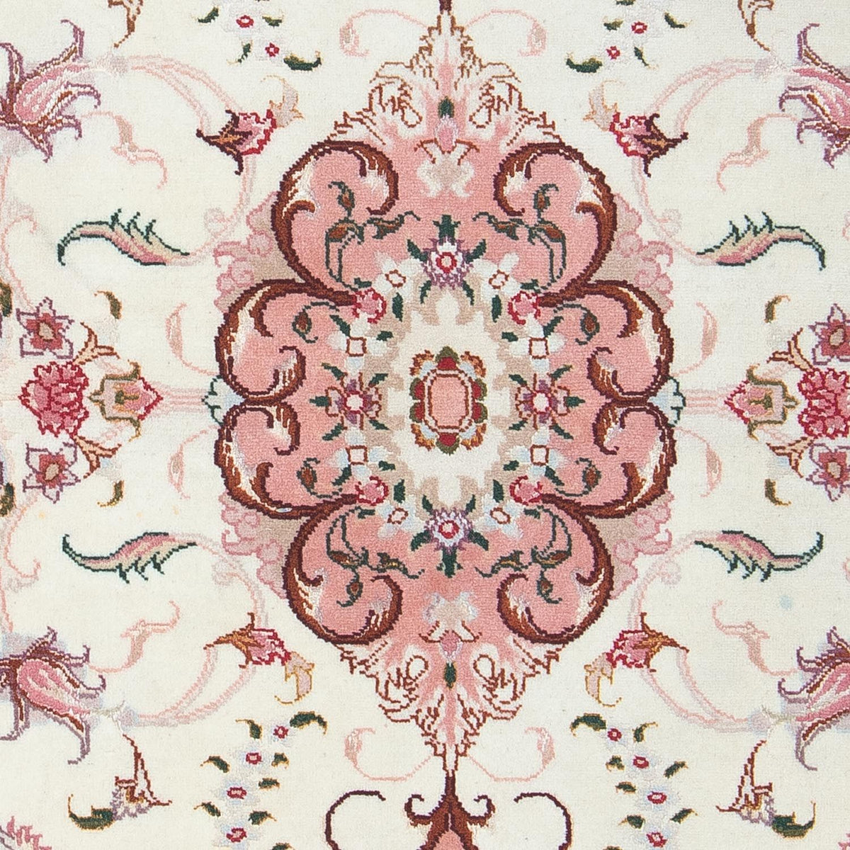 Tapis persan - Tabriz - Royal - 90 x 60 cm - beige