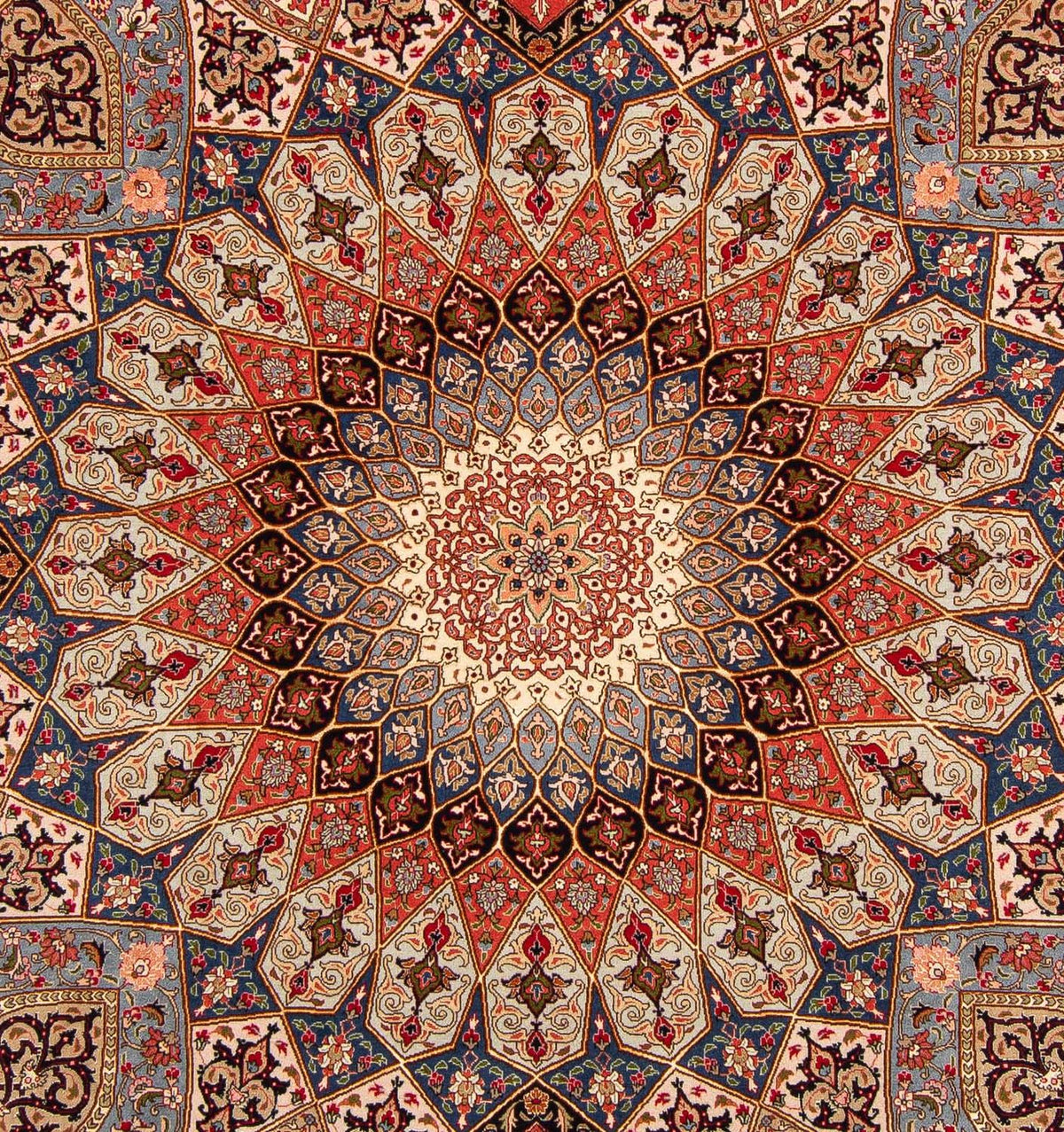 Tapis persan - Tabriz - Royal - 252 x 205 cm - multicolore