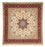Tapis persan - Tabriz - Royal carré - 258 x 252 cm - beige