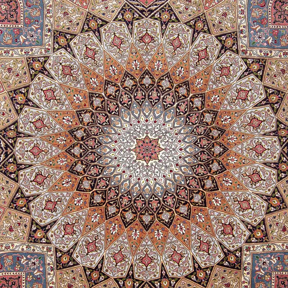 Tapis persan - Tabriz - Royal - 302 x 254 cm - multicolore