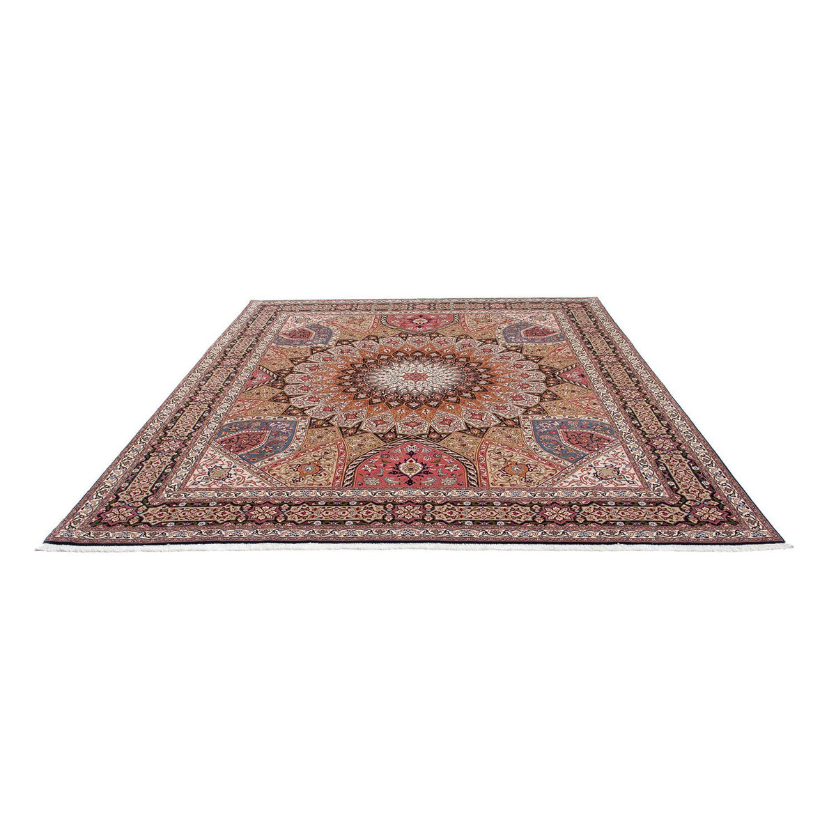 Tapis persan - Tabriz - Royal - 302 x 254 cm - multicolore