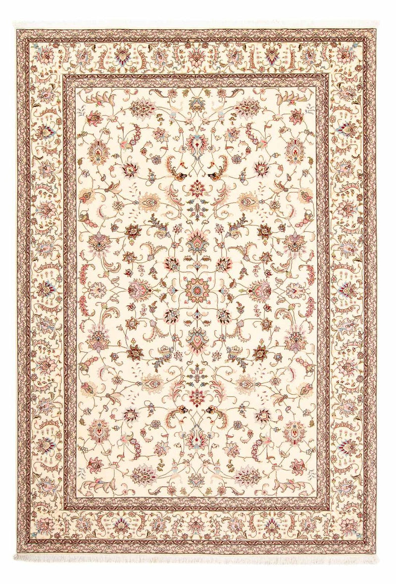 Tapis persan - Tabriz - Royal - 303 x 206 cm - beige