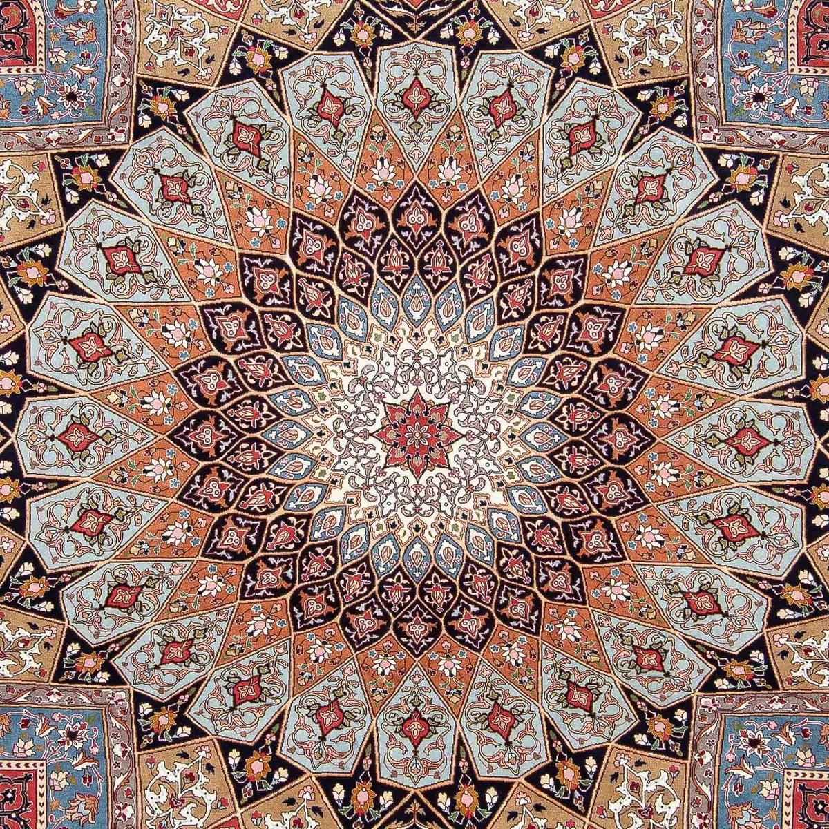 Tapis persan - Tabriz - Royal - 304 x 253 cm - multicolore