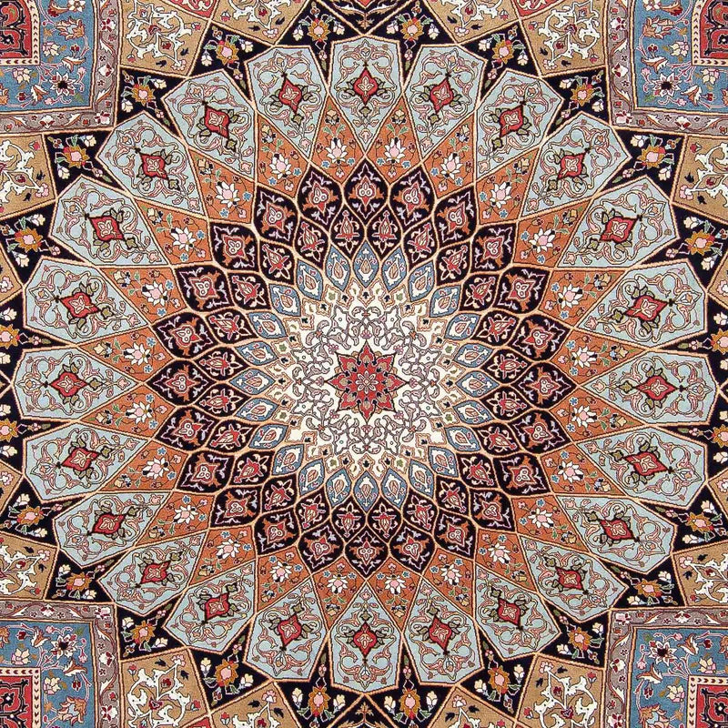 Tapis persan - Tabriz - Royal - 304 x 253 cm - multicolore