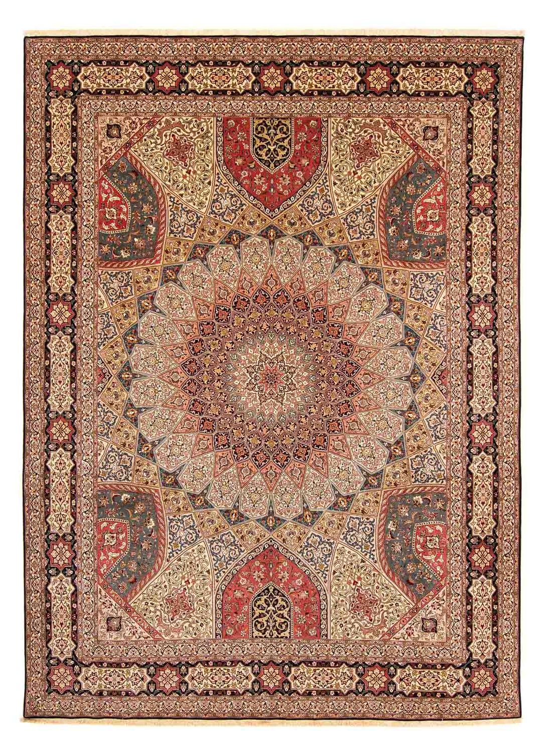 Tapis persan - Tabriz - Royal - 398 x 298 cm - multicolore