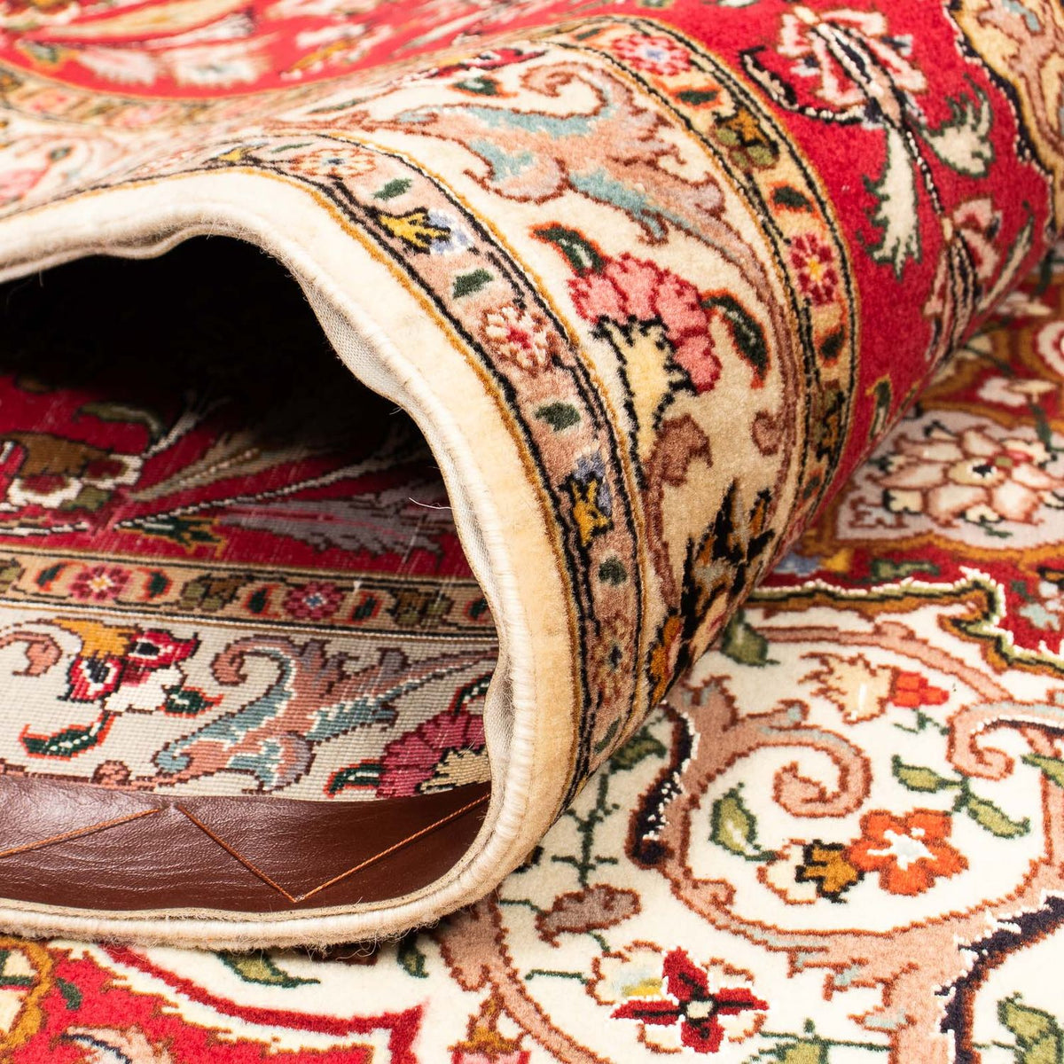 Tapis persan - Tabriz - Royal - 411 x 303 cm - rouge