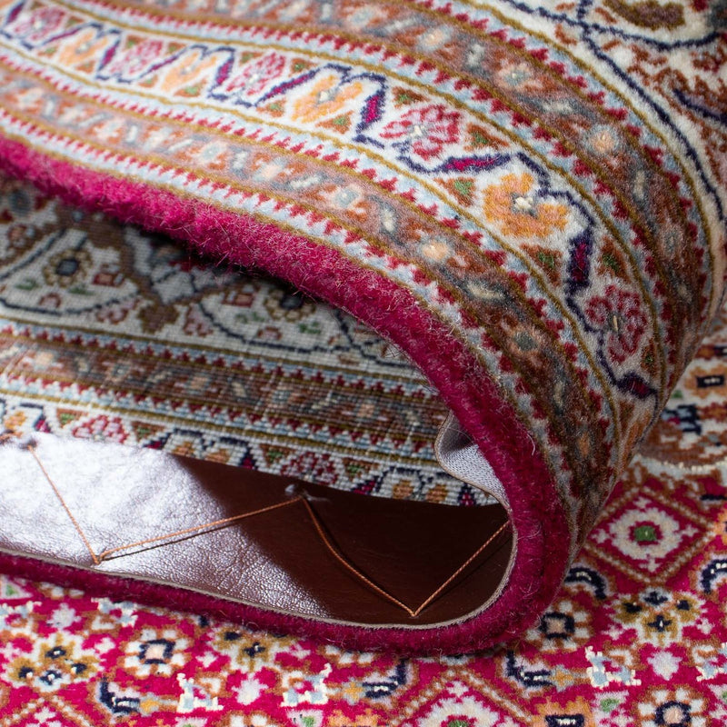 Tapis persan - Tabriz - 192 x 155 cm - rouge clair