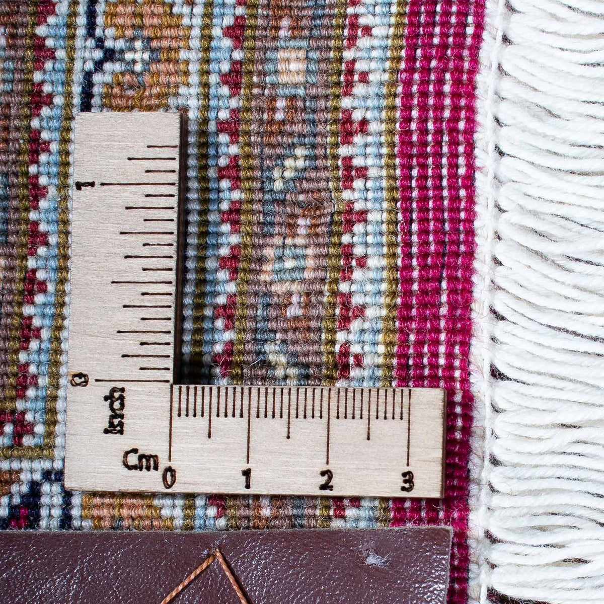 Tapis persan - Tabriz - 192 x 155 cm - rouge clair