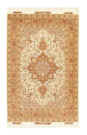 Tapis persan - Tabriz - Royal - 156 x 102 cm - beige