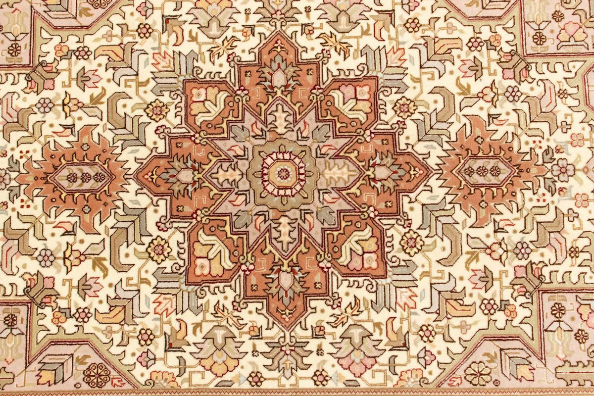 Tapis persan - Tabriz - Royal - 156 x 102 cm - beige