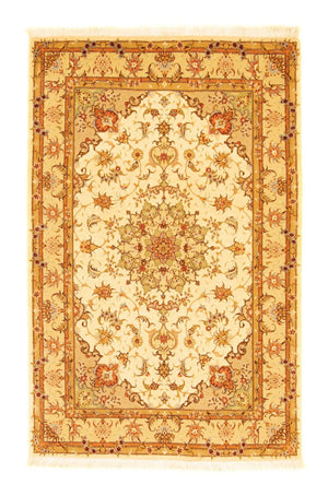 Tapis persan - Tabriz - Royal - 162 x 102 cm - beige