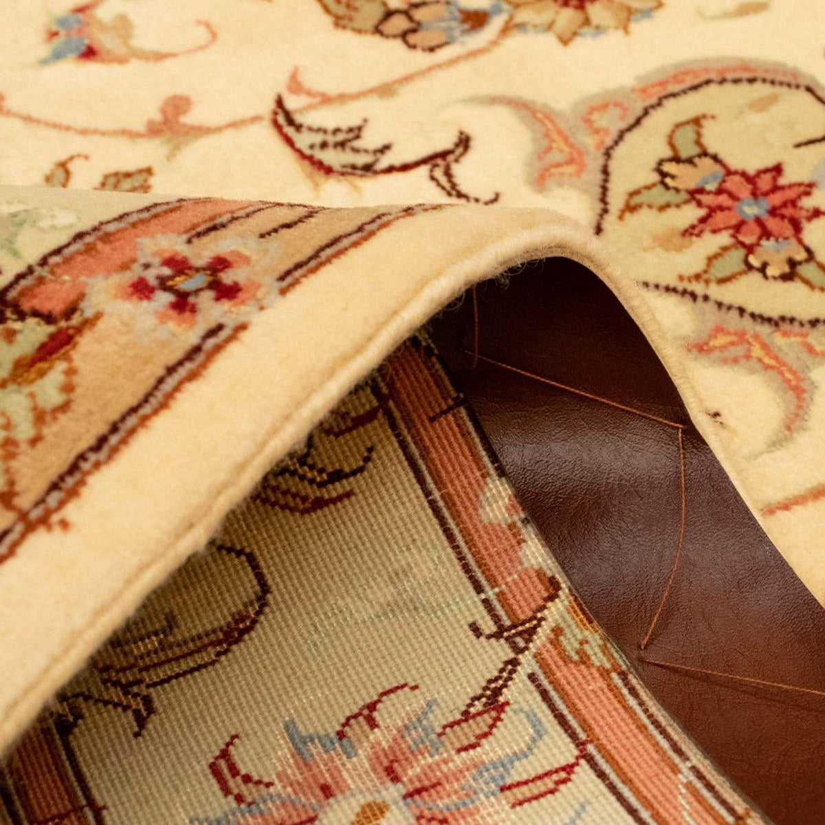 Tapis persan - Tabriz - Royal - 162 x 102 cm - beige