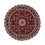 Tapis persan - Tabriz - Royal ronde  - 150 x 150 cm - rouge foncé