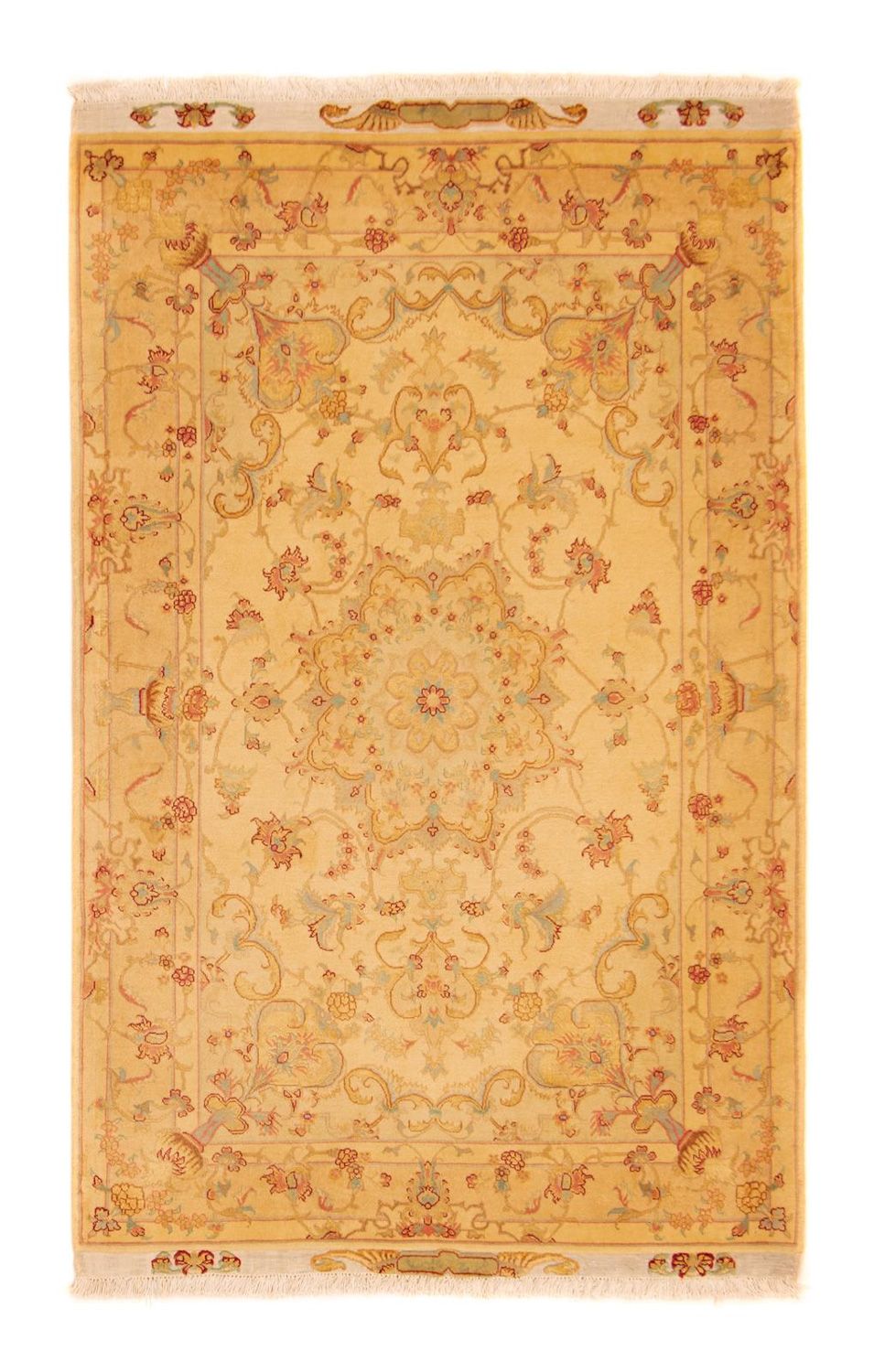 Tapis persan - Tabriz - Royal - 161 x 98 cm - beige