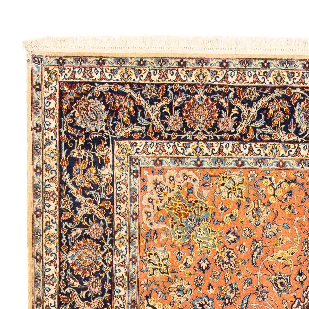 Tapis persan - Isfahan - Premium - 302 x 202 cm - marron