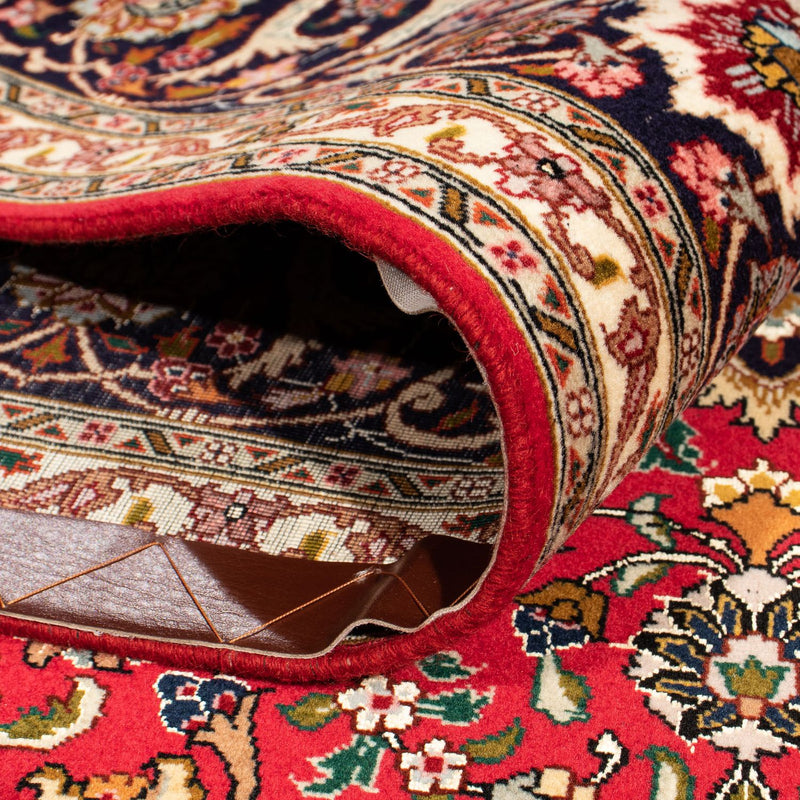 Tapis persan - Tabriz - Royal carré  - 204 x 203 cm - rouge