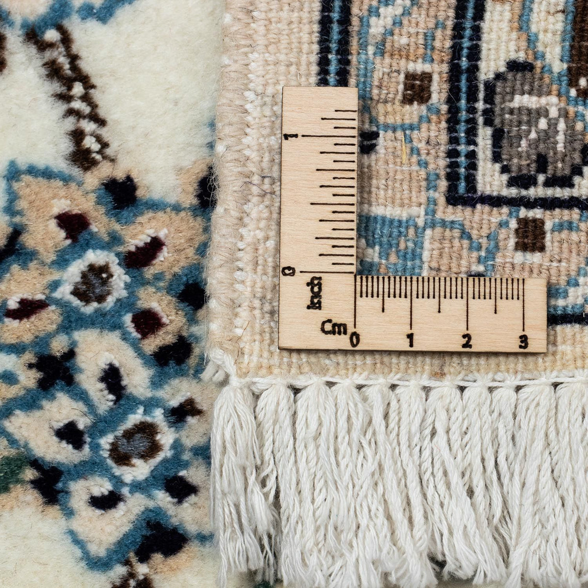 Tapis persan - Nain - Royal - 348 x 250 cm - argent