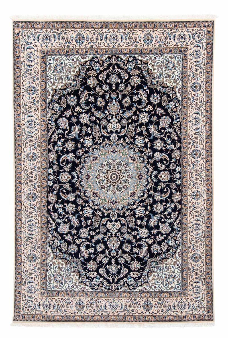 Tapis persan - Nain - Royal - 300 x 199 cm - noir