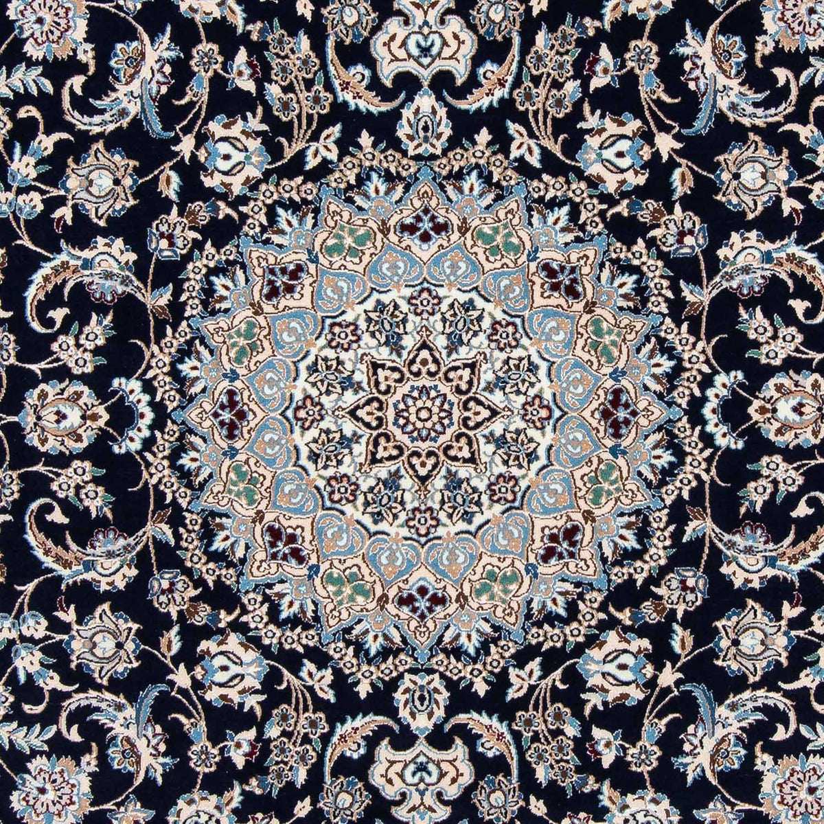 Tapis persan - Nain - Royal - 300 x 199 cm - noir