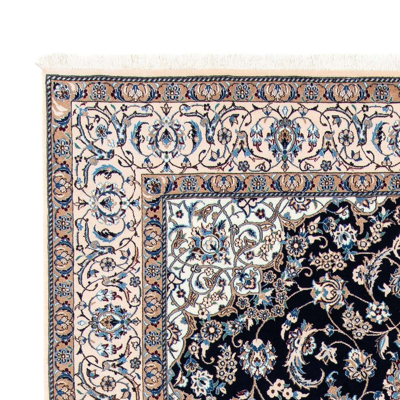 Tapis persan - Nain - Royal - 300 x 199 cm - noir