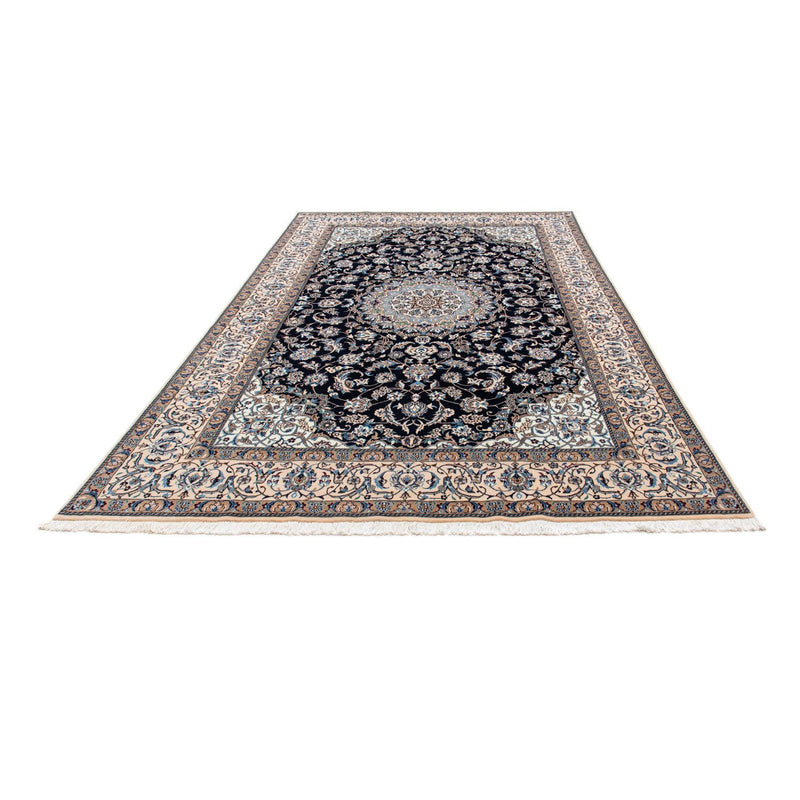 Tapis persan - Nain - Royal - 300 x 199 cm - noir