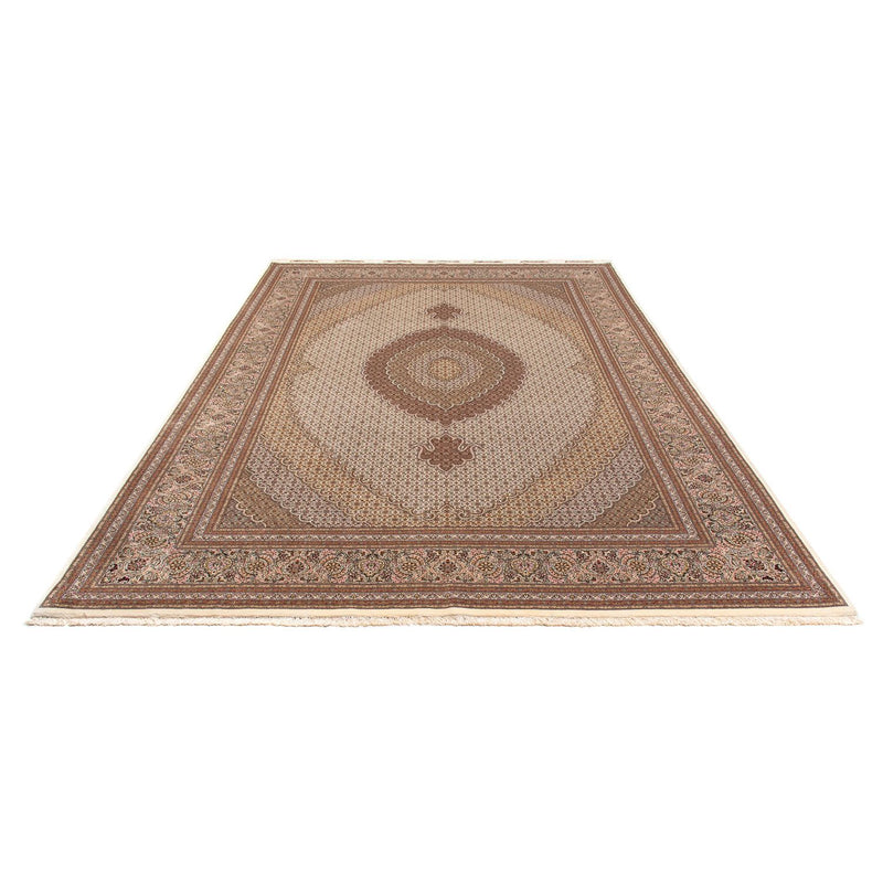 Tapis persan - Tabriz - 362 x 252 cm - marron clair