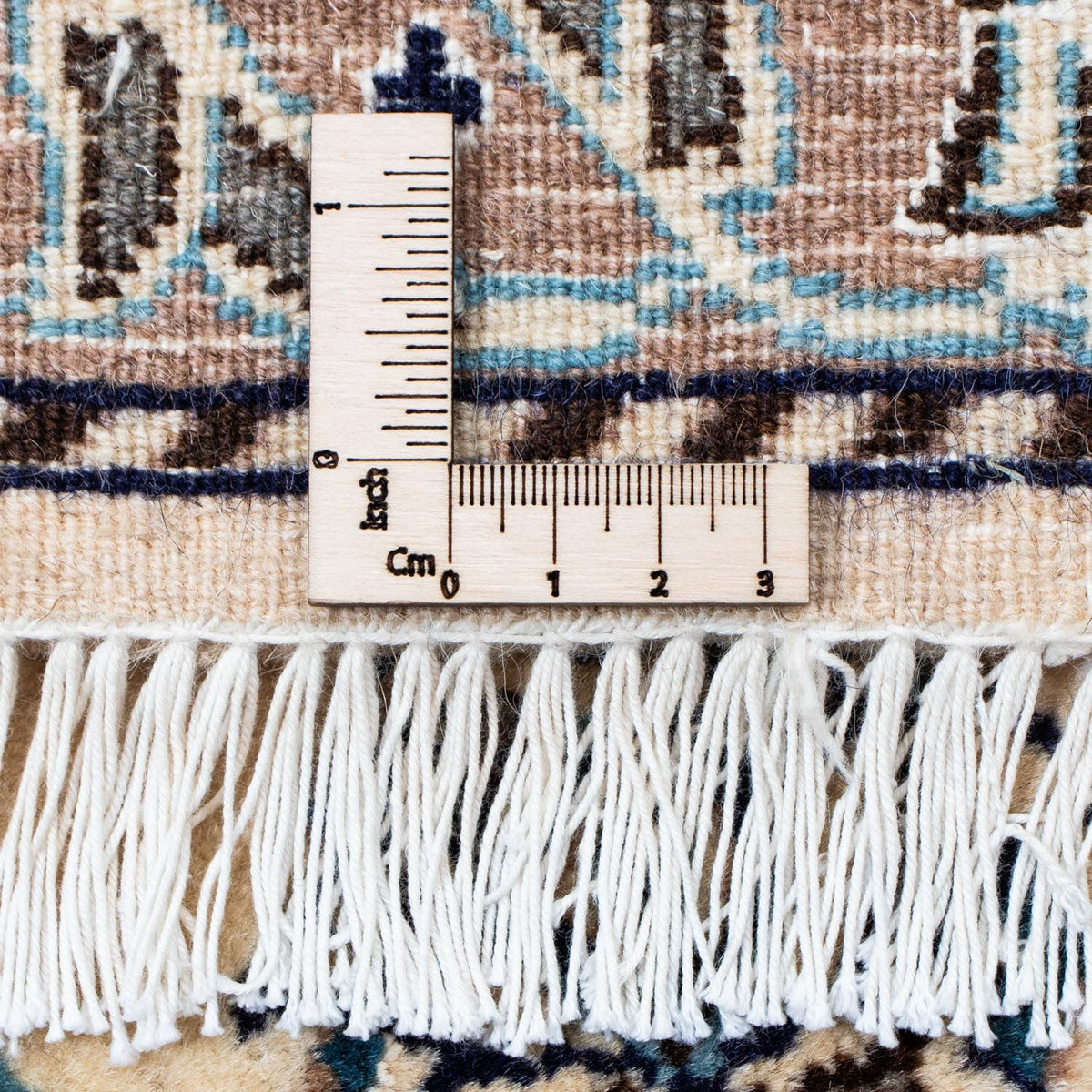 Tapis persan - Nain - Royal - 295 x 200 cm - beige